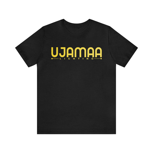 Ujamaa Tee (Word Logo - Gold)