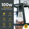 Ujamaa 100w Watt Equivalent LED Dimmable Light Bulbs (Daylight White) - 6-Pack