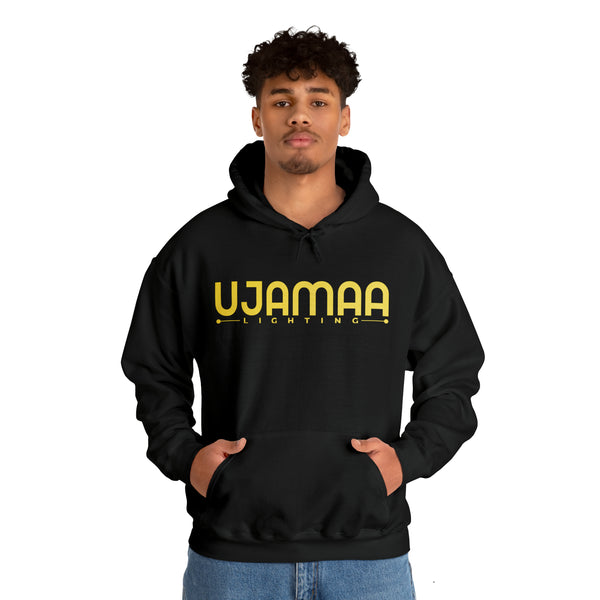Ujamaa Hoodie (Word Logo - Gold)